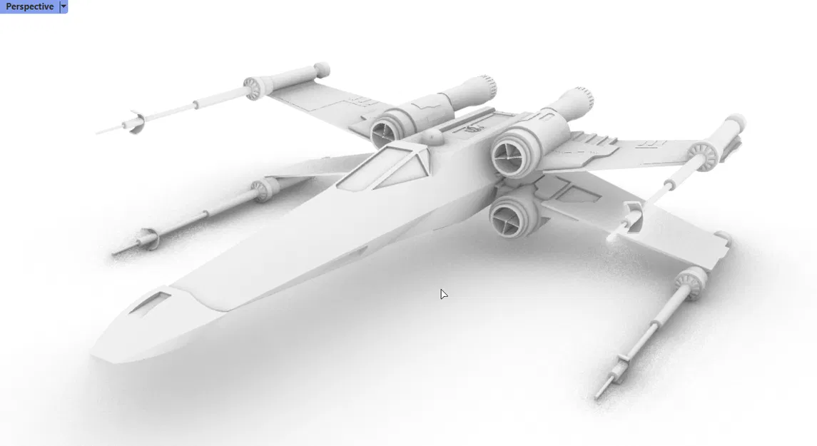 X-wing Starfighter (tỉ lệ 1:100) - Image 1