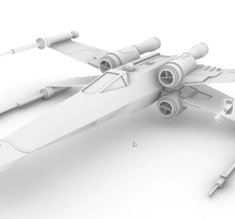 X-wing Starfighter (tỉ lệ 1:100)