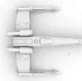 X-wing Starfighter (tỉ lệ 1:100) - Thumbnail 4