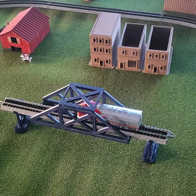 Cầu Giàn N Scale (N Scale Truss Bridge)