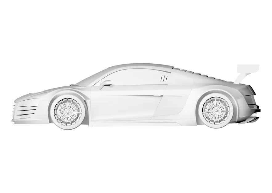 Audi R8 LMS 1:50 - Image 8