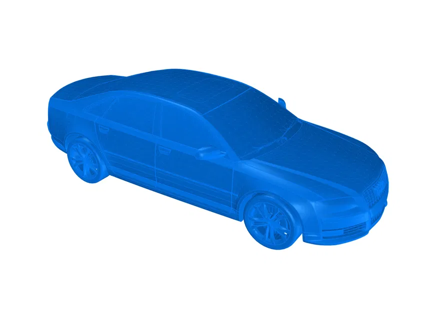 Mô hình 3D Audi A8 d3 tỷ lệ 1:50 - Image 4