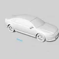 Mô hình 3D Audi A8 d3 tỷ lệ 1:50 - Thumbnail 5