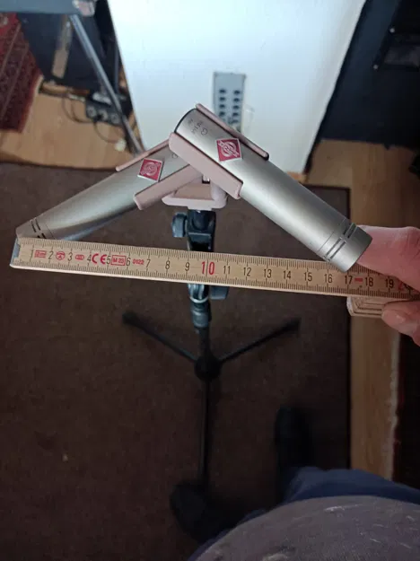 ORTF Klemme (kẹp ORTF cho 2 Neumann KM184) - Image 1