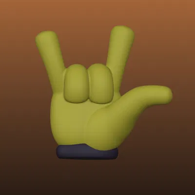 Cartoon Hand – Bàn tay hoạt hình cách điệu