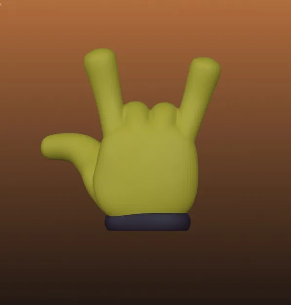 Cartoon Hand – Bàn tay hoạt hình cách điệu - Image 3