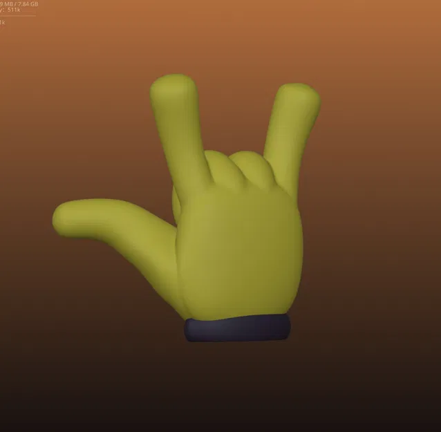 Cartoon Hand – Bàn tay hoạt hình cách điệu - Image 4