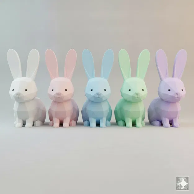 Osterhase sitzend (Thỏ Phục Sinh ngồi) - Image 1