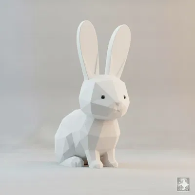 Osterhase sitzend (Thỏ Phục Sinh ngồi)