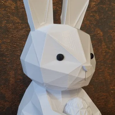 Osterhase Hase mit Ei – Thỏ Phục Sinh cầm trứng