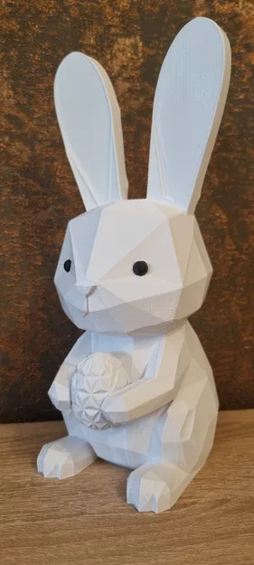 Osterhase Hase mit Ei – Thỏ Phục Sinh cầm trứng - Image 4