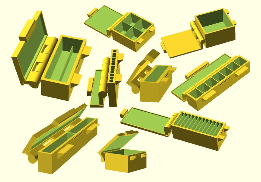 Bộ tạo Hộp Print-In-Place (OpenSCAD) - Image 2