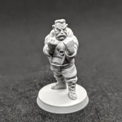 Bandit brawler FDM supportless (mô hình mini 28mm)