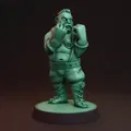Bandit brawler FDM supportless (mô hình mini 28mm) - Thumbnail 2