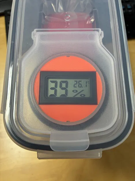 Giá đỡ/Adapter Hygrometer hình chữ nhật cho hộp muesli - Image 1