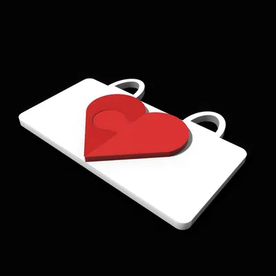 Móc khóa Love Puzzle (Puzzle Trái Tim)