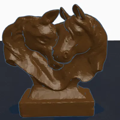 Love connection – Hai chú ngựa đang yêu nhau