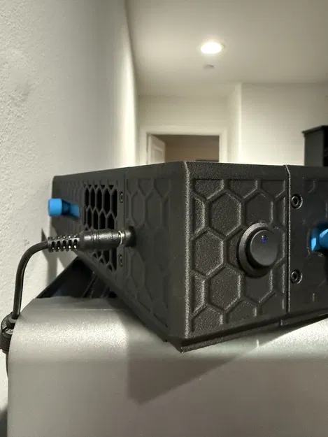 Riser thoáng gió cho Kobra S1 có rãnh LED và nguồn rời - Image 4