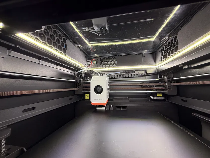 Riser thoáng gió cho Kobra S1 có rãnh LED và nguồn rời - Image 5