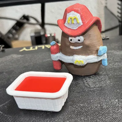 Gói Sốt Barbeque (Barbeque Sauce Packet)