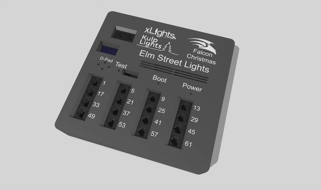 Vỏ Kulp K64D-B Case treo tường dạng bấm khớp (2 mảnh, không dùng ốc) - Image 1