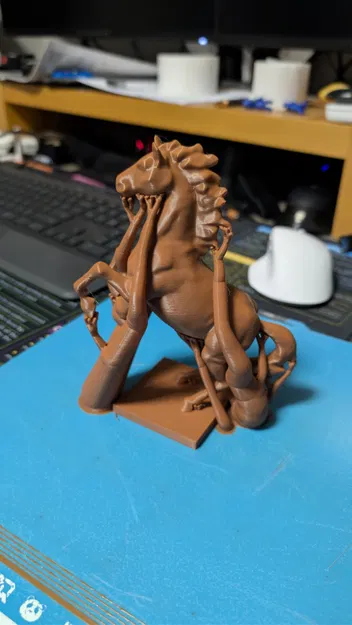 Tượng Ngựa Chồm Oai Phong (Majestic Rearing Horse) - Image 1