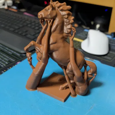 Tượng Ngựa Chồm Oai Phong (Majestic Rearing Horse)