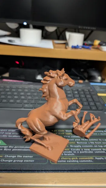 Tượng Ngựa Chồm Oai Phong (Majestic Rearing Horse) - Image 3