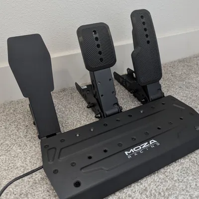 Moza SR-P Lite | Chân ổn định + Gác chân (Dead Pedal)
