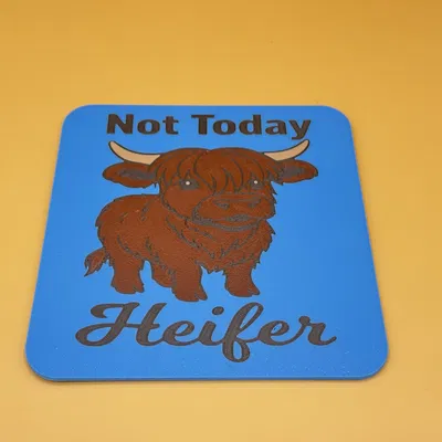 Bảng “Not Today Heifer”
