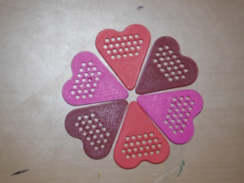 Pick đàn guitar bát giác hình trái tim - Image 2