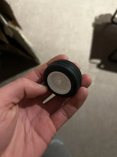 Mâm/Bánh xe Model Car Center Line Trigon Wheels rims (3D Printable) - Image 4