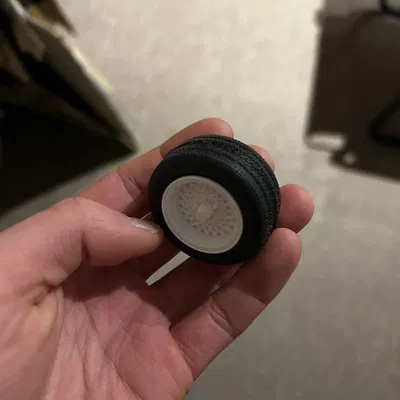 Mâm/Bánh xe Model Car Center Line Trigon Wheels rims (3D Printable)