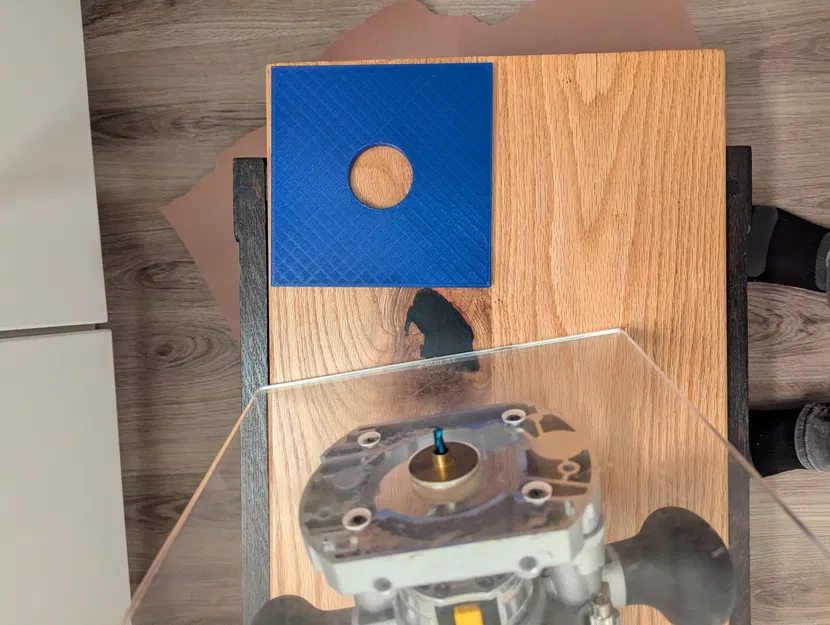 Bộ Router Circular Templates (router guide 1/2", mũi 1/4") - Image 1