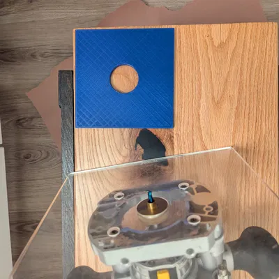 Bộ Router Circular Templates (router guide 1/2", mũi 1/4")