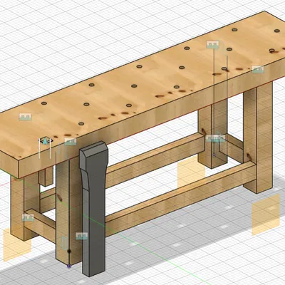 Bàn Mộc Roubo (Roubo Woodworking Bench)