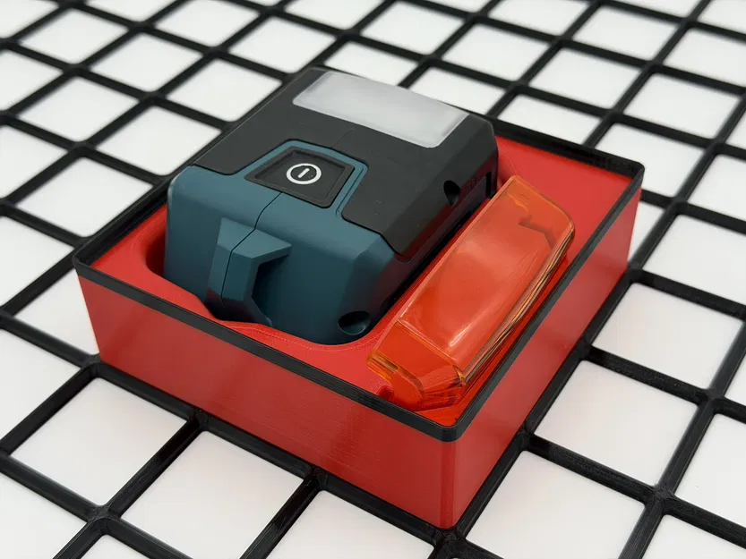 Hộp Gridfinity cho đèn Makita LXT Flashlight DML817 - Image 1