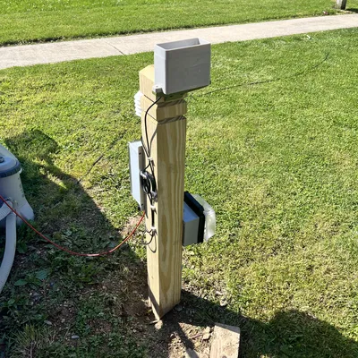 Giá đỡ Rain Gauge