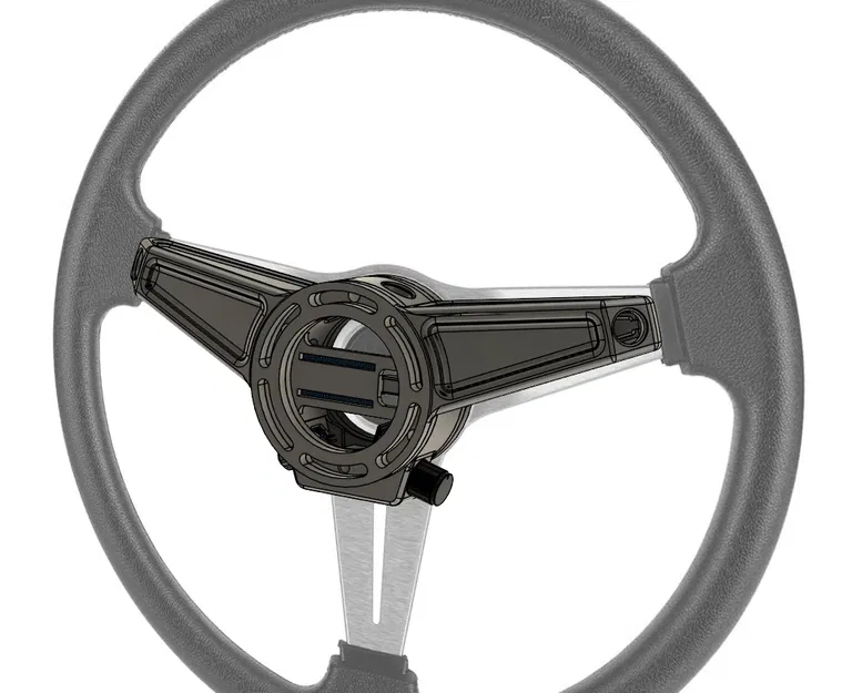 siManthrop Wheelhub 70mm QR – Wheel hub gọn sau vô lăng tròn - Image 3