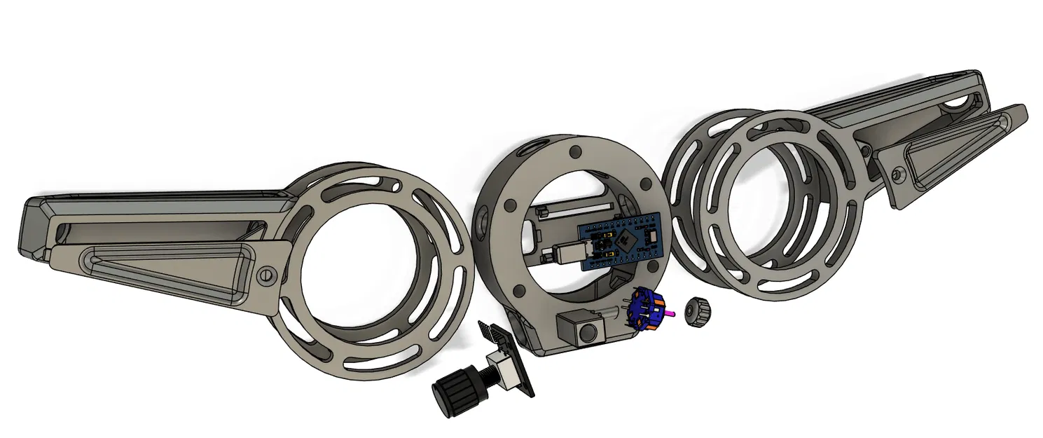 siManthrop Wheelhub 70mm QR – Wheel hub gọn sau vô lăng tròn - Image 4