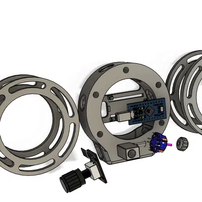 siManthrop Wheelhub 70mm QR – Wheel hub gọn sau vô lăng tròn