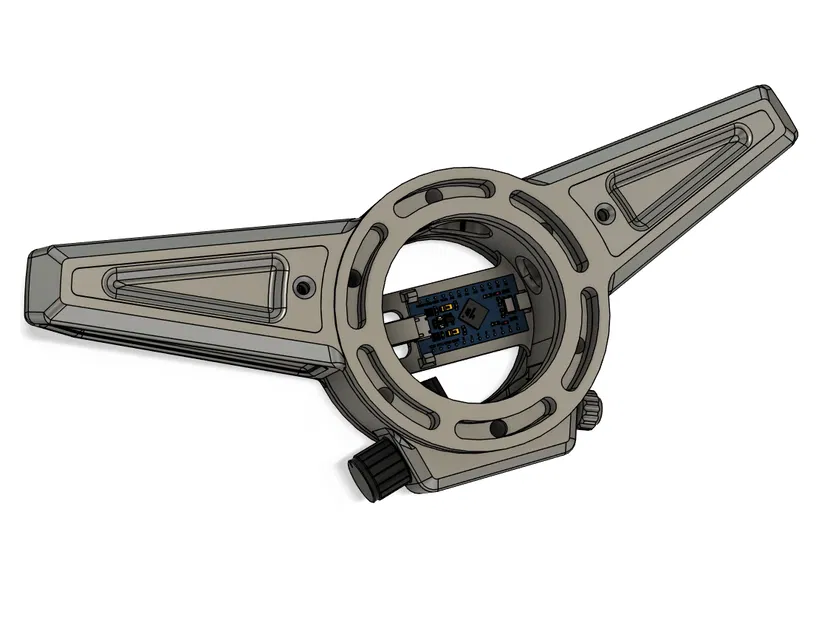 siManthrop Wheelhub 70mm QR – Wheel hub gọn sau vô lăng tròn - Image 6