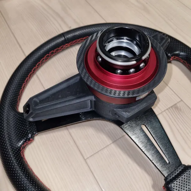 siManthrop Wheelhub 70mm QR – Wheel hub gọn sau vô lăng tròn - Image 7