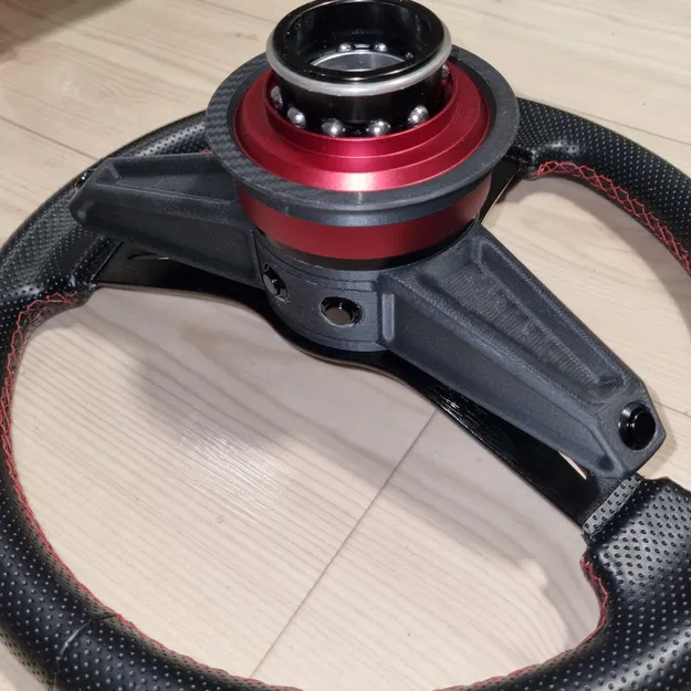 siManthrop Wheelhub 70mm QR – Wheel hub gọn sau vô lăng tròn - Image 8