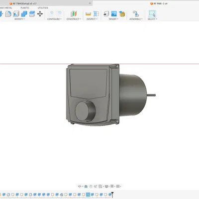 Đầu phát Rockford Fosgate PMX-1 (Head Unit) – Model 3D chuẩn kích thước