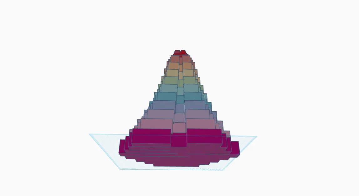 Bánh Trái Tim Pixel (Pixel Heart Cake) - Image 3