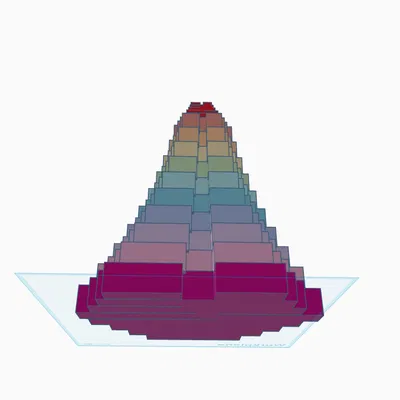 Bánh Trái Tim Pixel (Pixel Heart Cake)