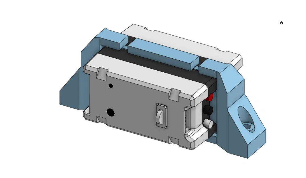 Mount dọc low-profile 2x cho SPARK MAX - Image 1