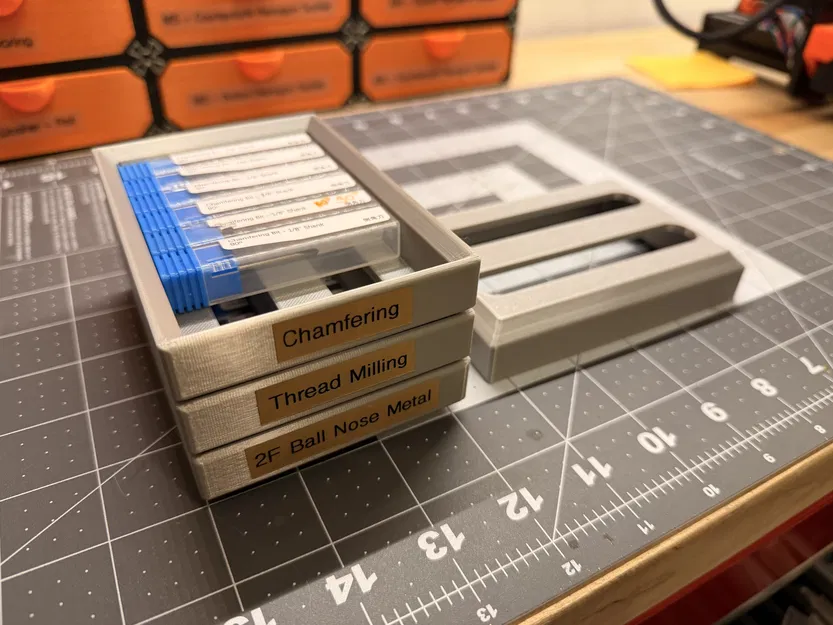 Khay đựng mũi CNC low-profile xếp chồng (1/8") - Image 1