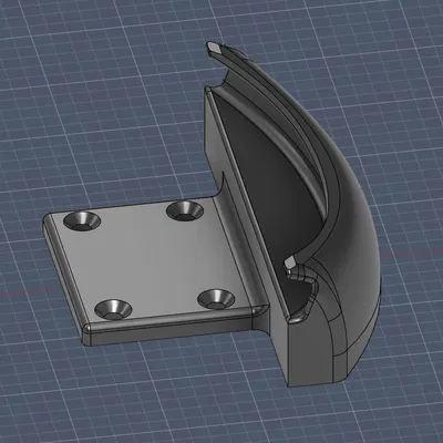 Bracket treo tường trưng bày skateboard deck theo chiều dọc (Vertical)